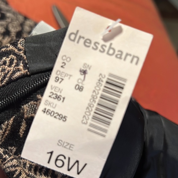 Vintage skirt NOS border print rayon lined skirt - Picture 10 of 10